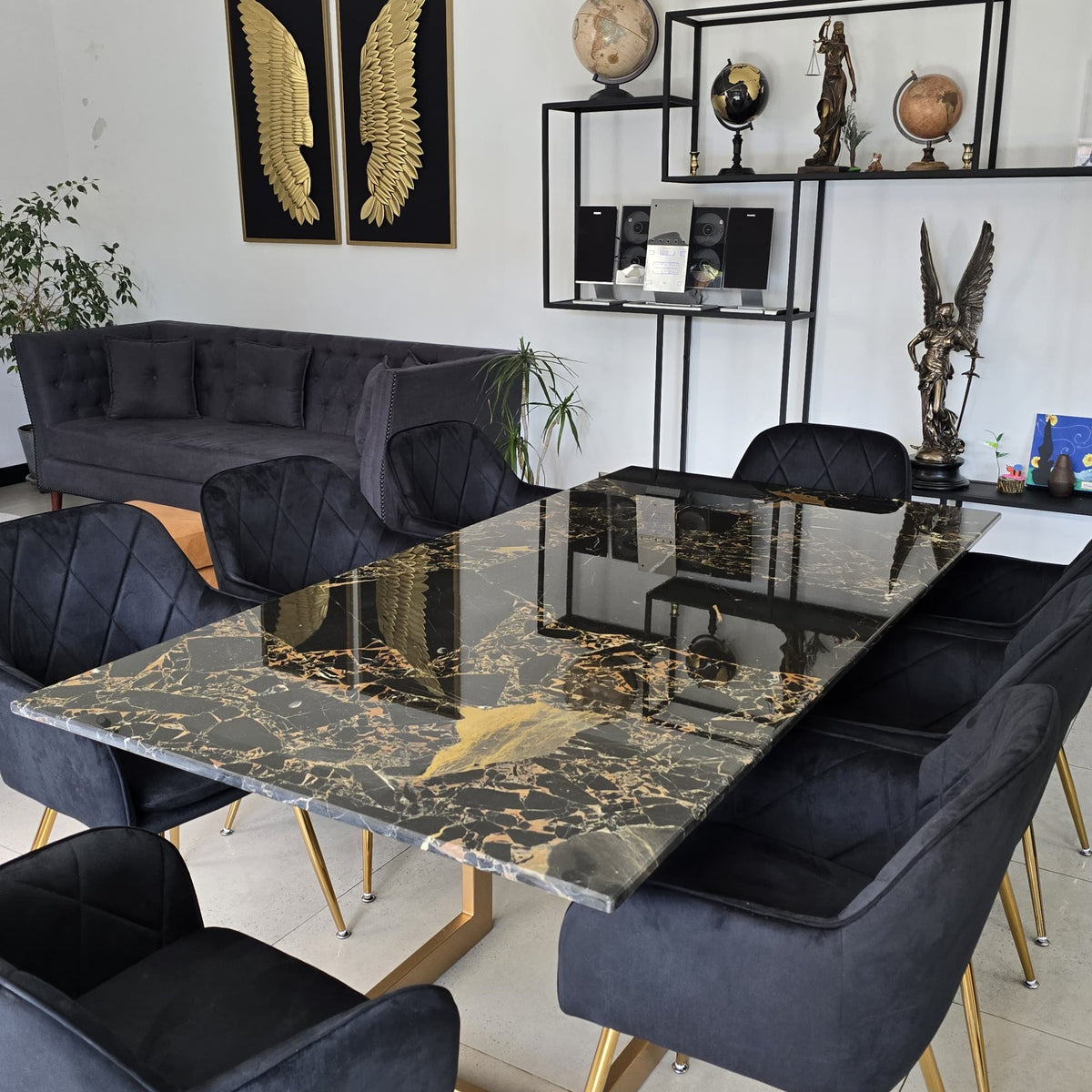 Mesa comedor marmol Ginebra