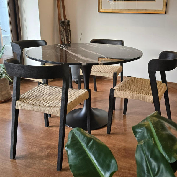 Mesa tulip Premium Marmol