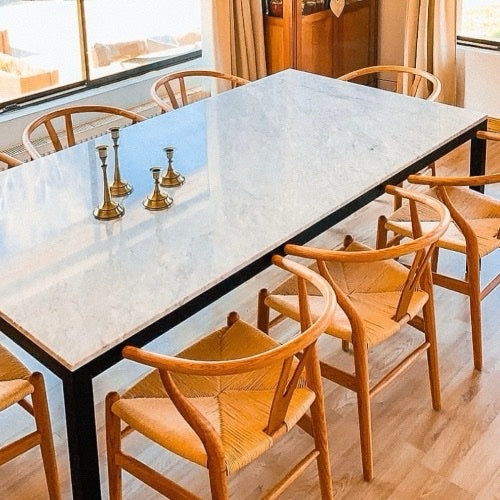 Mesa de comedor marmol Palermo