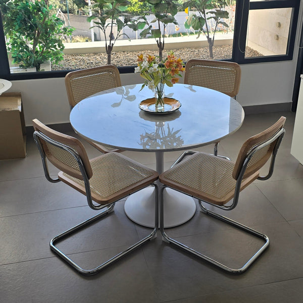 Mesa tulip Premium Marmol