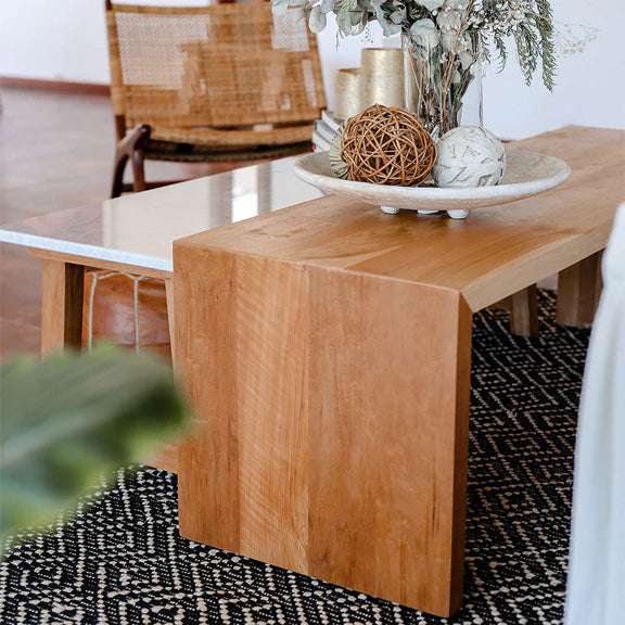 Mesa  de centro marmol Duo Capri