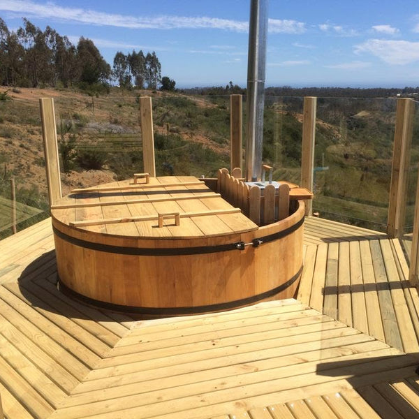 Tinaja Caliente de Madera Nativa Colico - 6 Personas | Ø 180 cm
