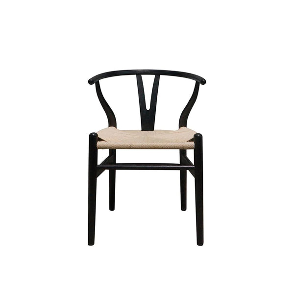 Silla Wishbone Negra