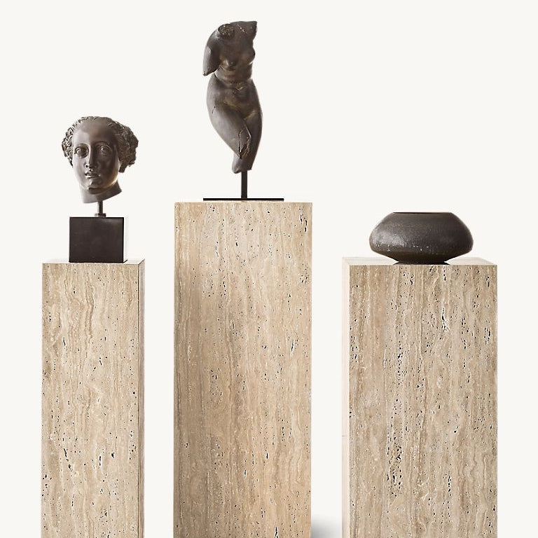 Plinto Pedestal alto marmol