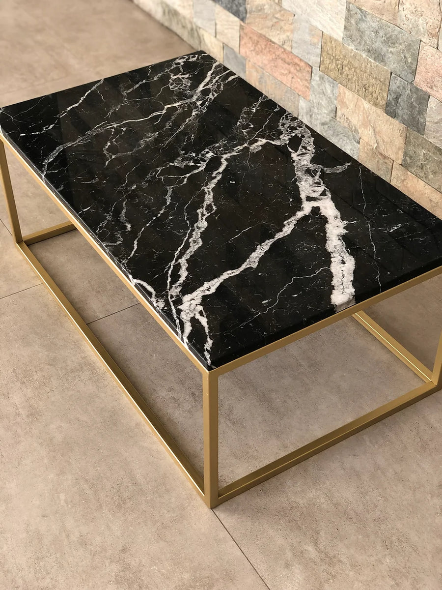 Mesa de centro marmol Cubic