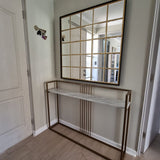 Mesa de arrimo marmol Piano