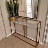 Mesa de arrimo marmol Piano
