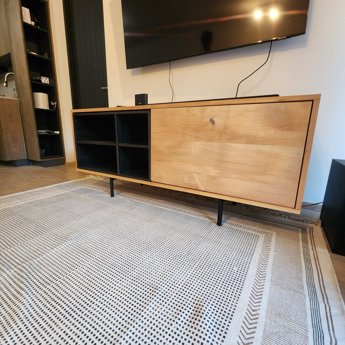 Buffet madera  Colico Lenga -  vitrina moderna comedor 2