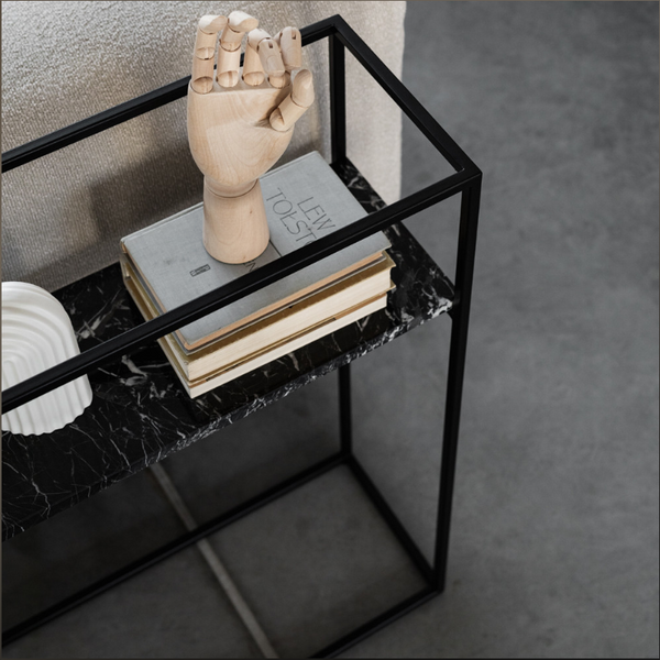 Mesa de arrimo  marmol meraviglia
