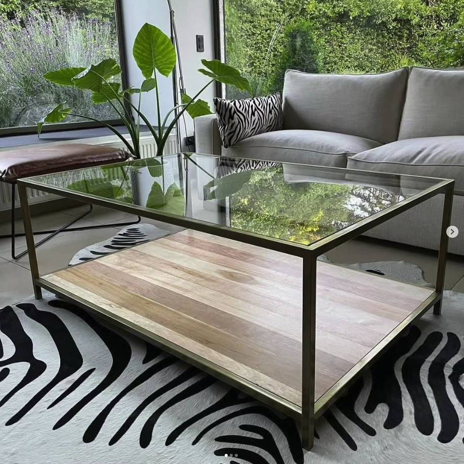 Mesa de centro madera nativa Birmingham
