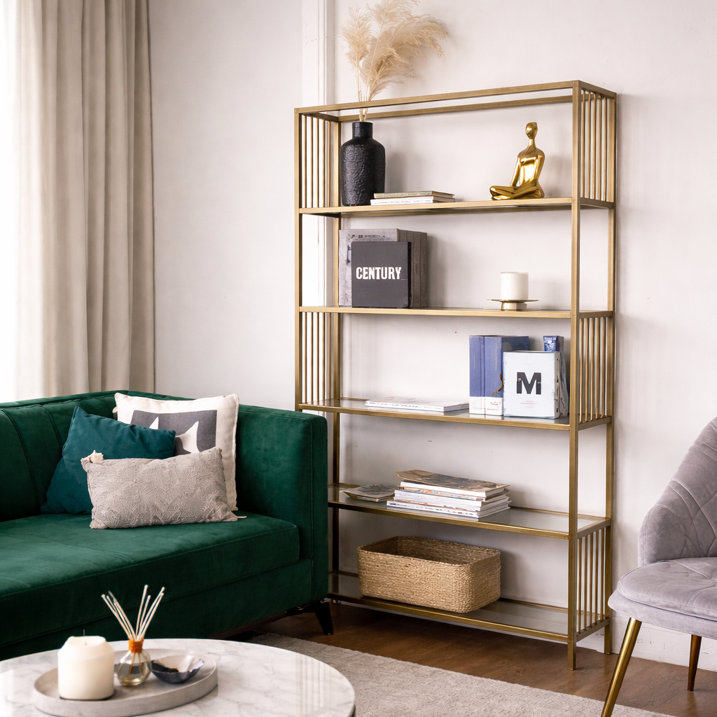 Estanteria Metal Praga Acero - Estantería Industrial Living