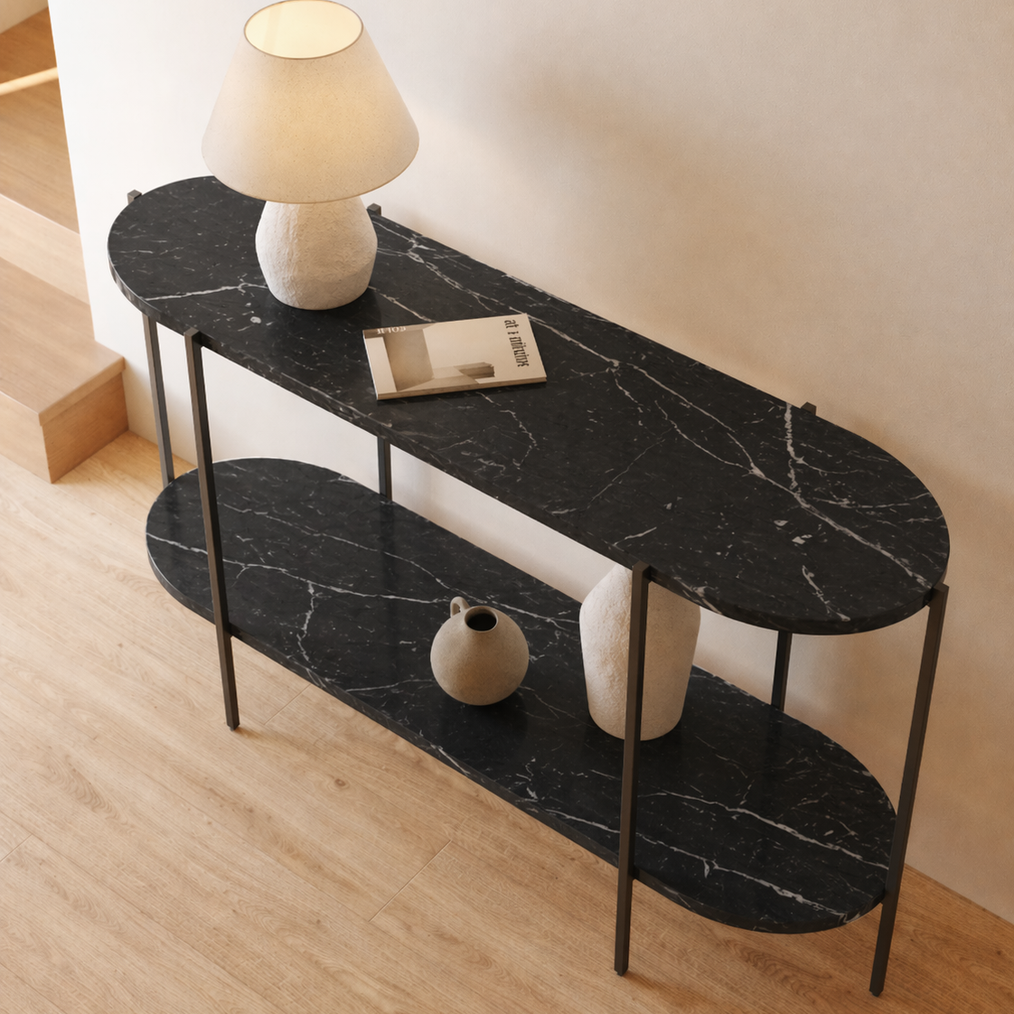 Mesa de arrimo madera Amelia