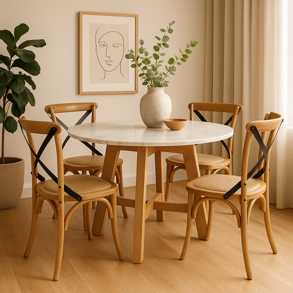 Mesa Comedor redonda Vercelli