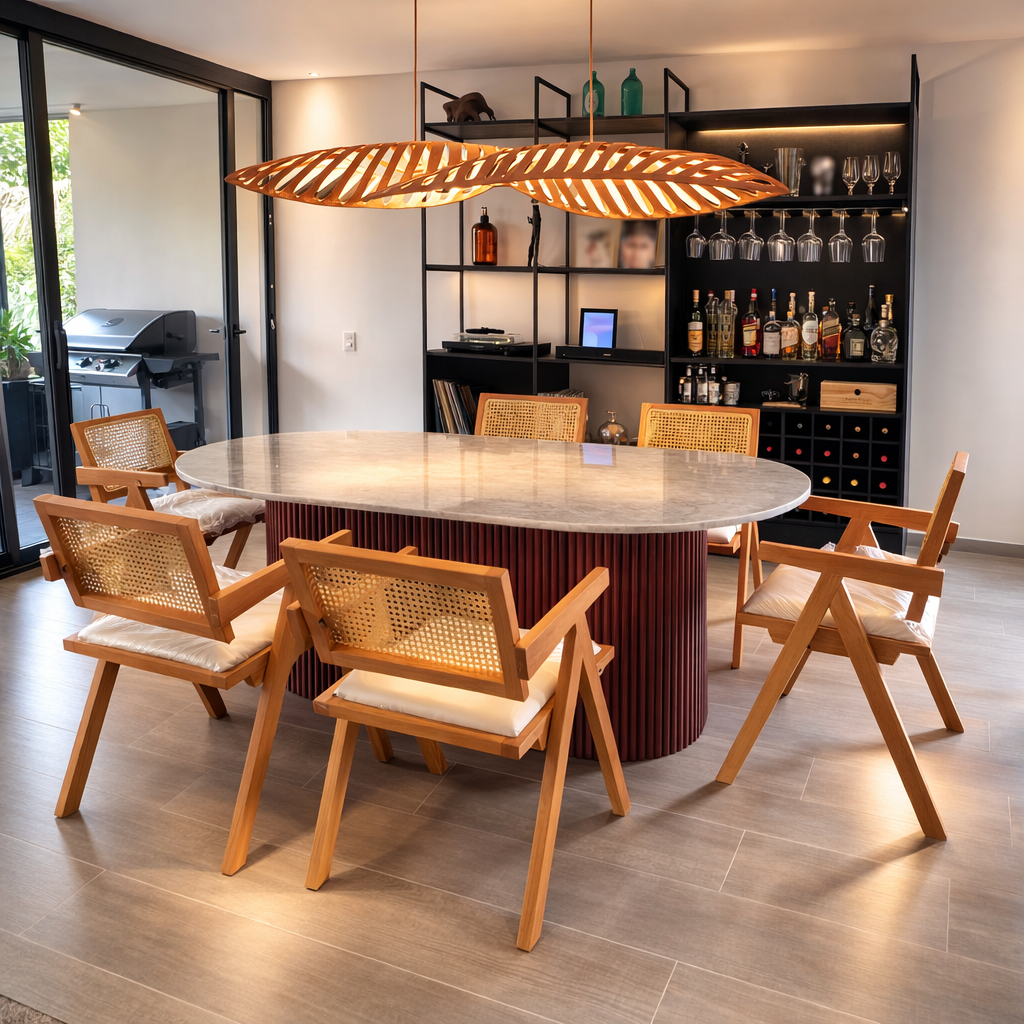 Mesa comedor mármol Salento