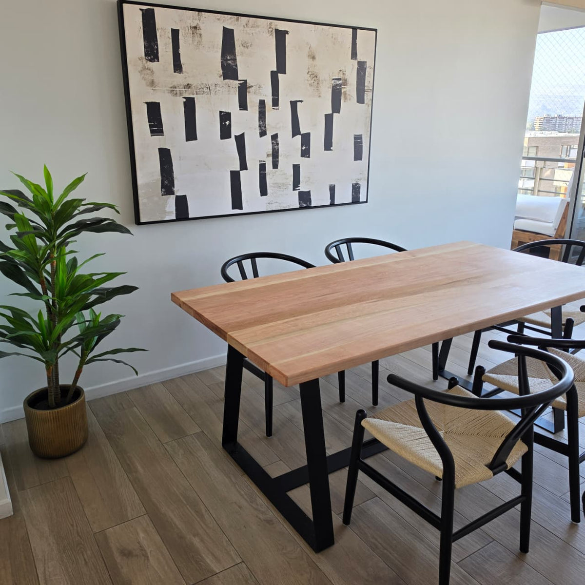 Mesa Comedor Madera Fiorella