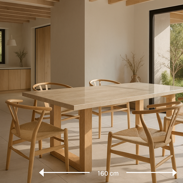 Mesa comedor  Varano Marmol Travertino