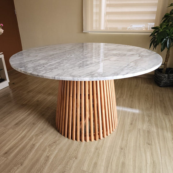Mesa Comedor redonda marmol Vela