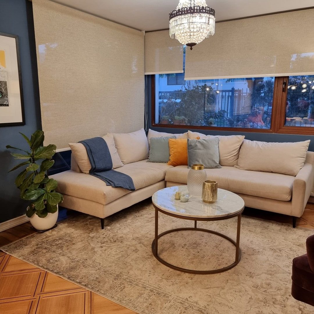 Mesa de centro Doble Aro marmol