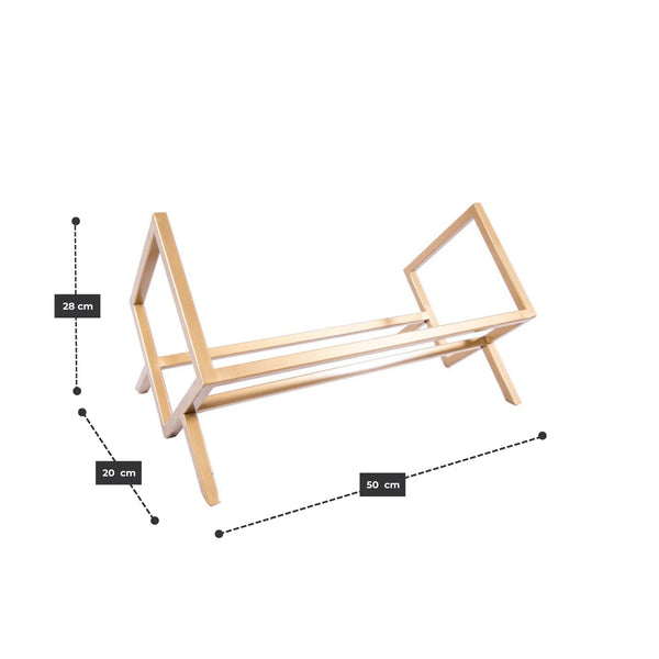 Portavinilos Harmony Luxury metal