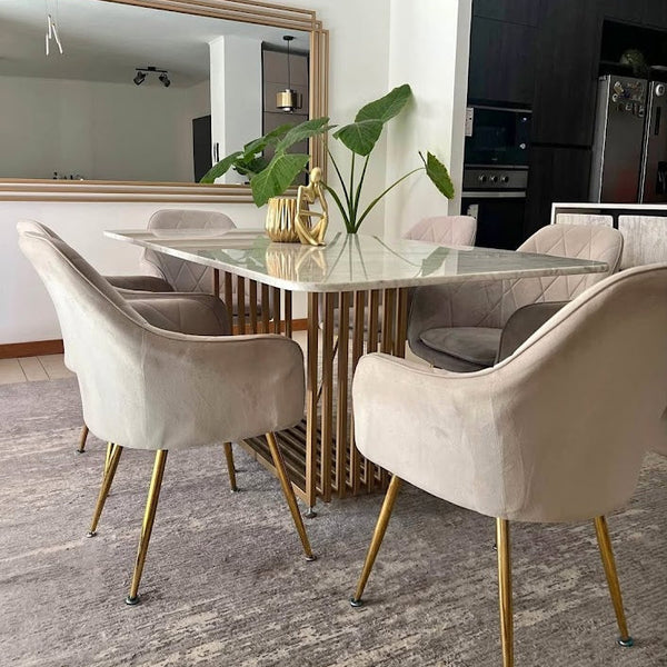 Mesa comedor marmol La Spezia