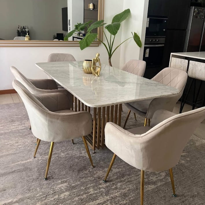 Mesa comedor marmol La Spezia
