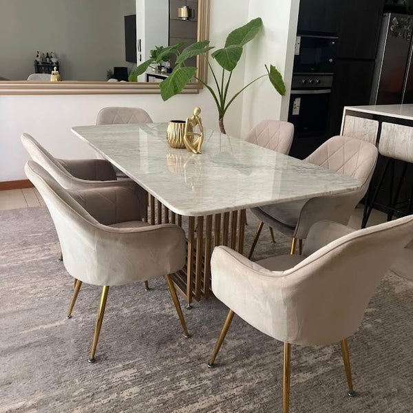 Mesa comedor marmol La Spezia