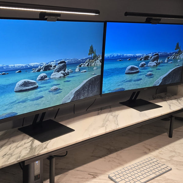 alzador pantallas metal  Marble