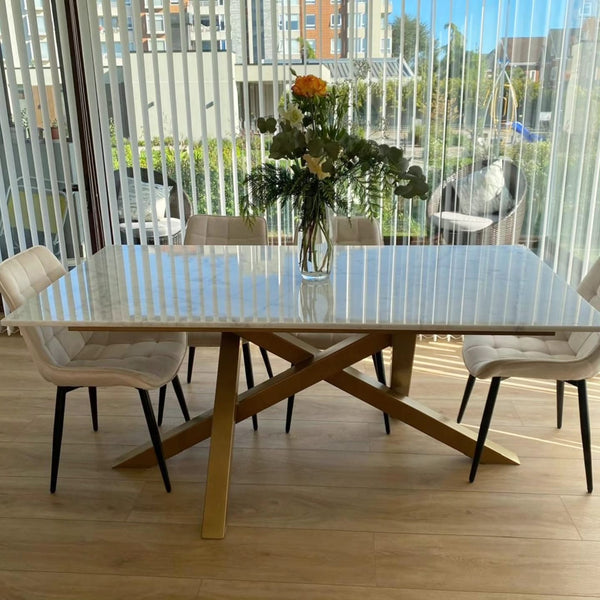Mesa comedor marmol Toscana