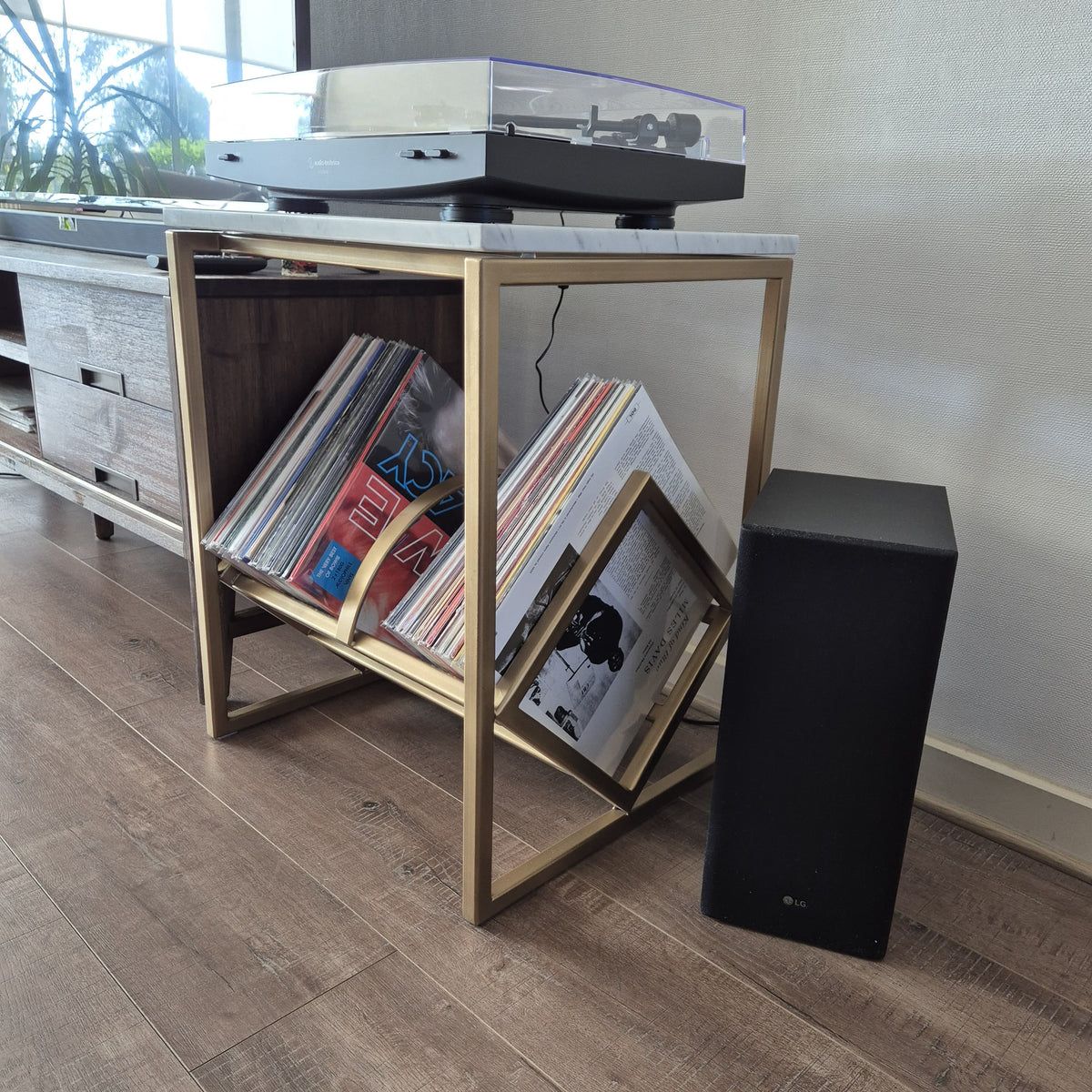 rack vinilos 