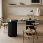 Mesa de comedor vidrio rectangular Villarica