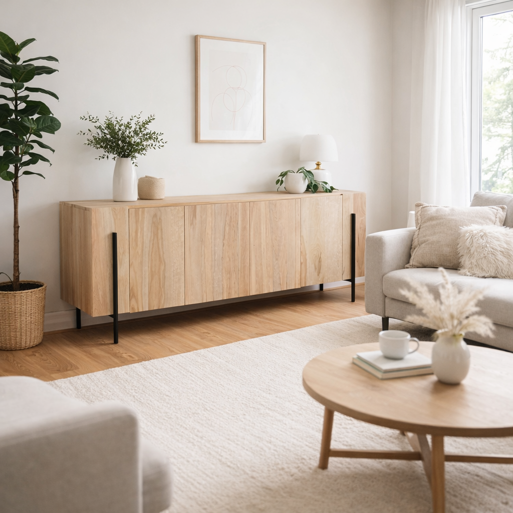 Mueble Buffet San Isidro Madera Lenga - Estante Bar