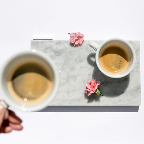 Tabla de marmol decorativa