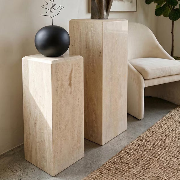 Plinto Pedestal alto marmol