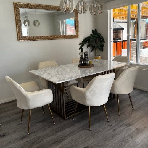 Mesa comedor marmol La Spezia
