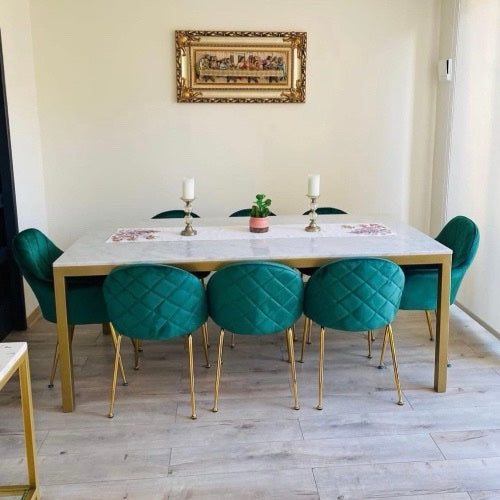 Mesa de comedor marmol Palermo