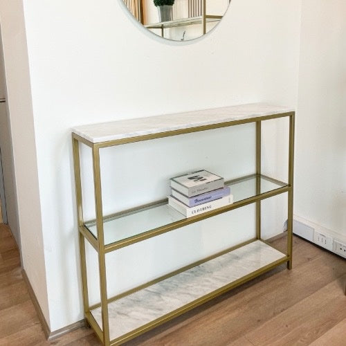 Mesa de arrimo  marmol Milan
