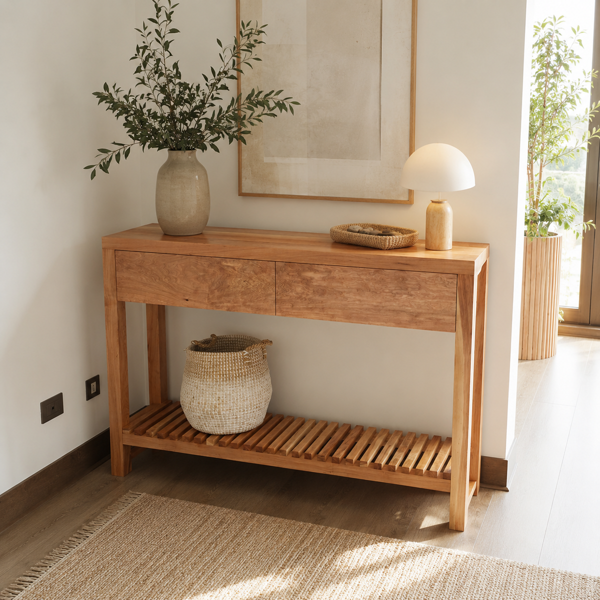 mesa de arrimo madera verona