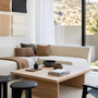 mesa de centro madera  rectangular