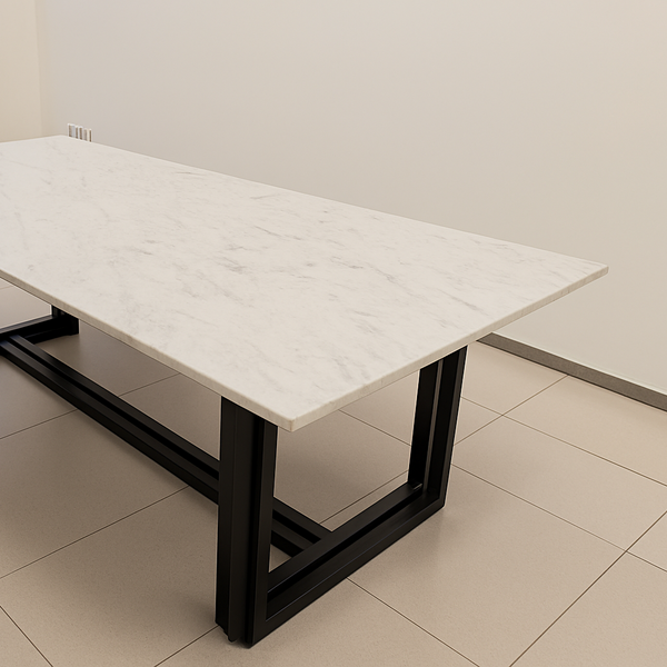mesa de comedor marmol carara