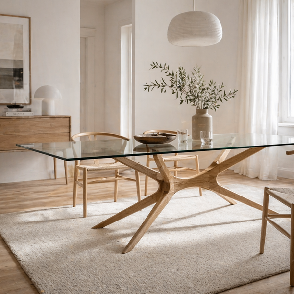 mesa de comedor vidrio liebe 2