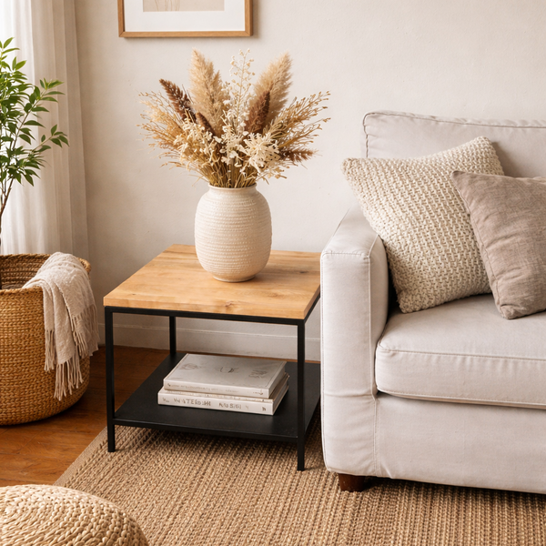 mesa lateral madera 