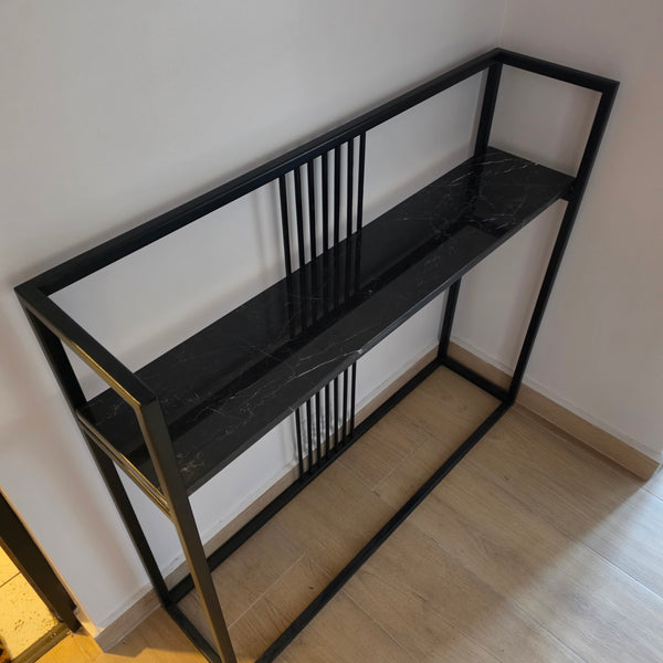 Mesa de arrimo marmol Piano