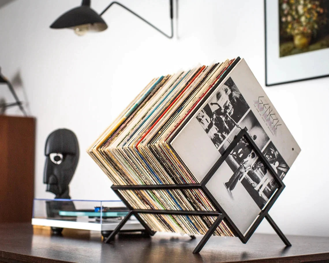 Portavinilos Harmony Luxury metal